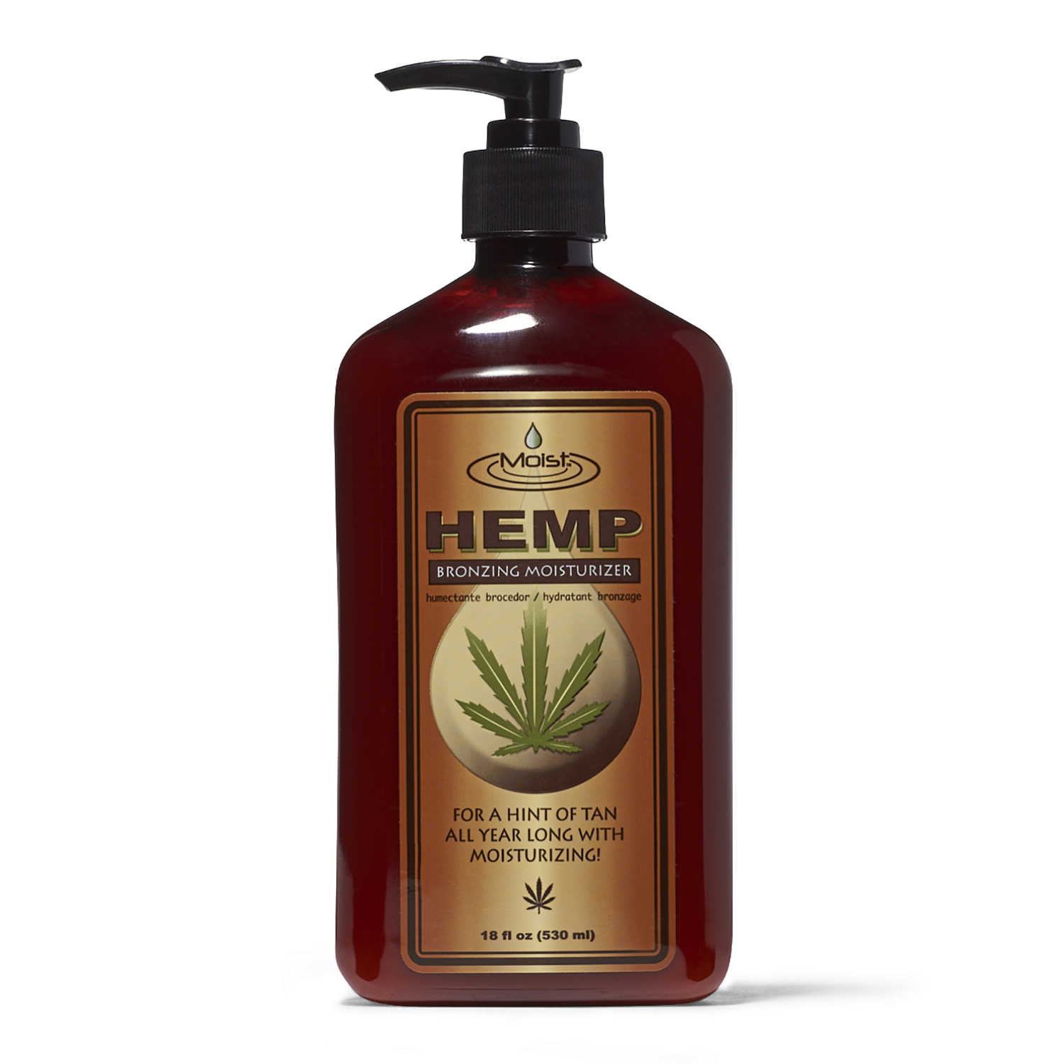 moist hemp bronzing moisturizer